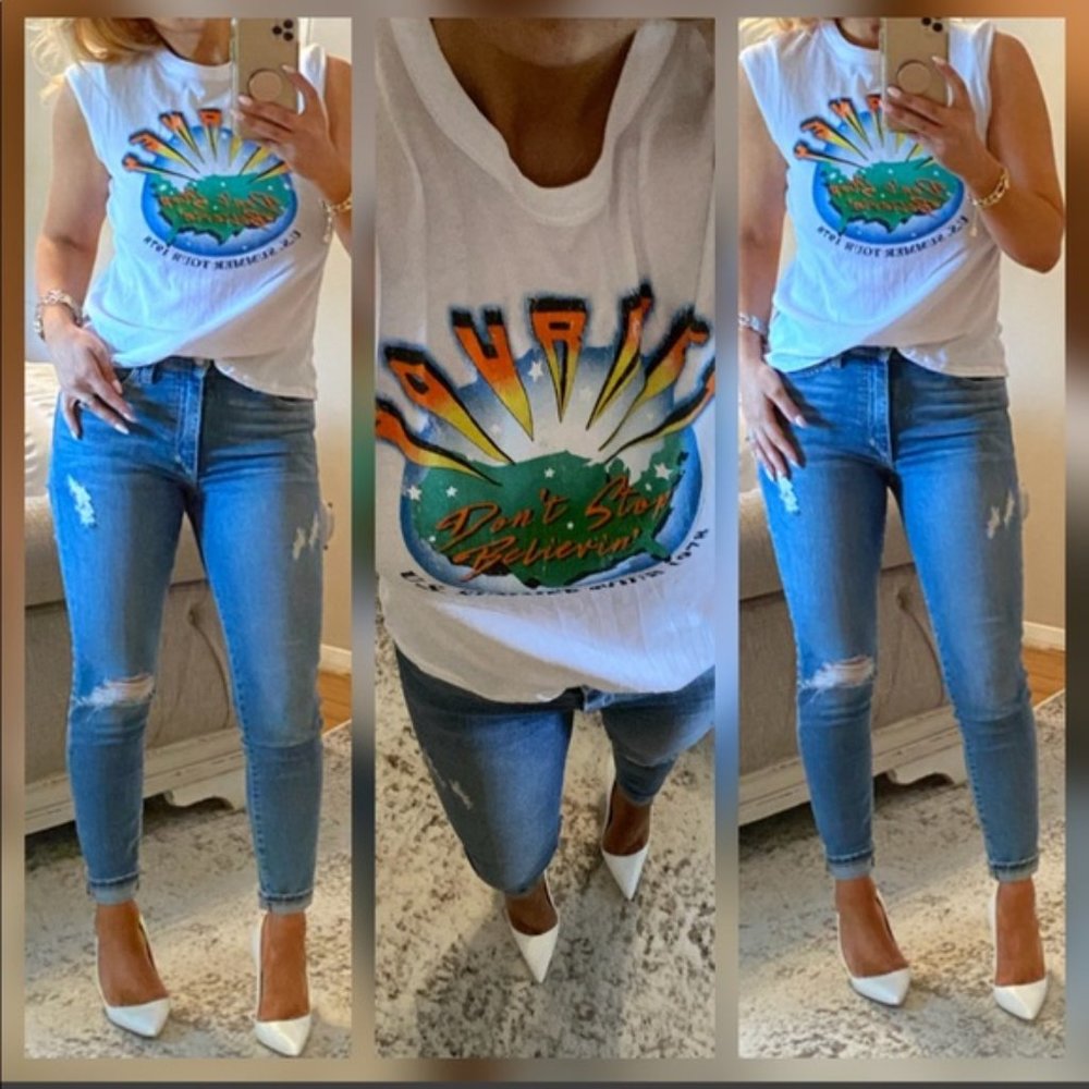 New💗Journey band tee